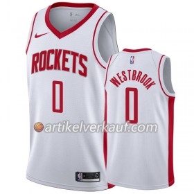 NBA Houston Rockets Trikot Russell Westbrook 0 Nike 2019-2020 Association Edition Swingman - Herren